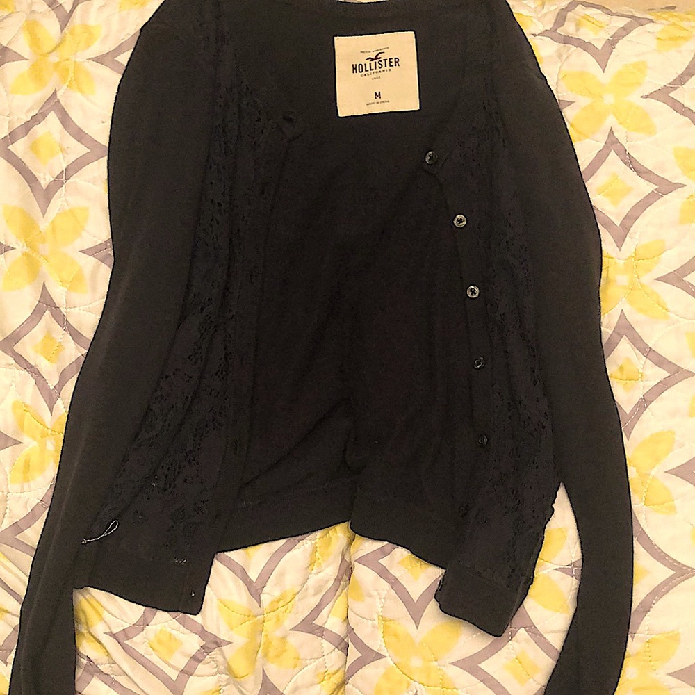 Hollister navy colored blazer size medium in girls